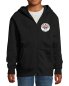 Preview: Kinder Kapuzen Sweater Jacke mit Kihon Kai Karate Dojo Lingen e.V. Logo